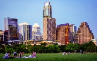 featured-image-1748980786 | Hot Party Stripper Austin skyline at dusk.